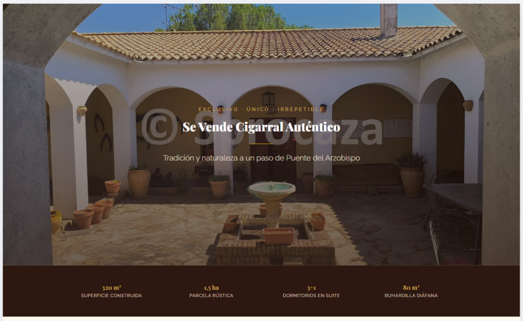 Venta de Cigarral en La Estrella (Toledo)